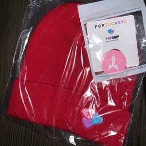 JS exclusive beanie and pop socket bundle